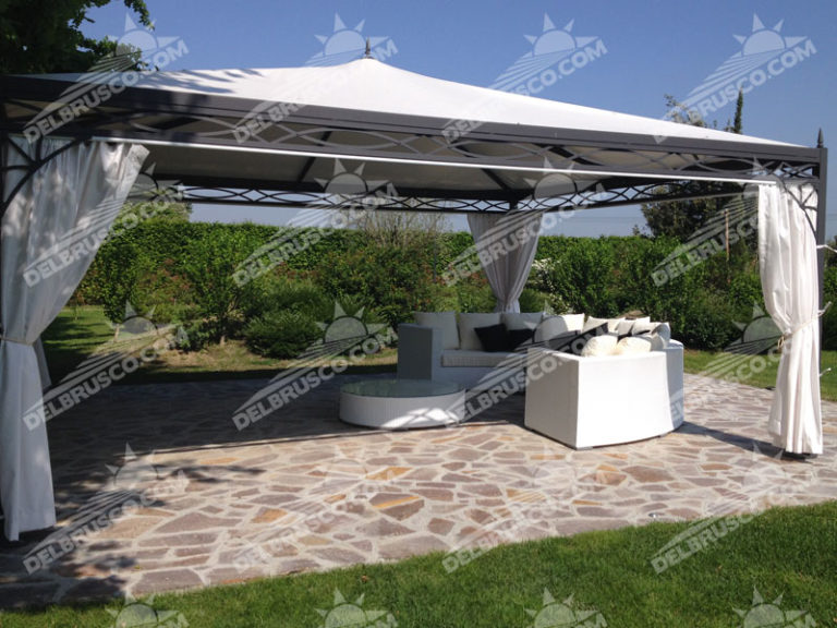 Gazebo Ferro Battuto Capri In e Out Plus