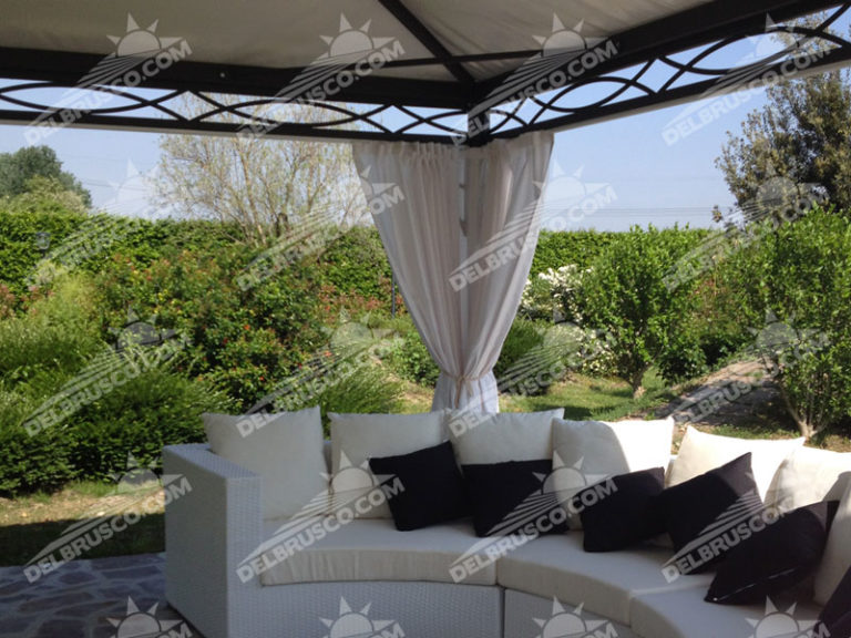 Gazebo Ferro Battuto Capri In e Out Plus