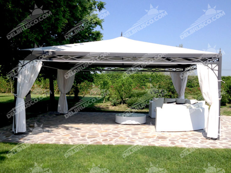 Gazebo Ferro Battuto Capri In e Out Plus