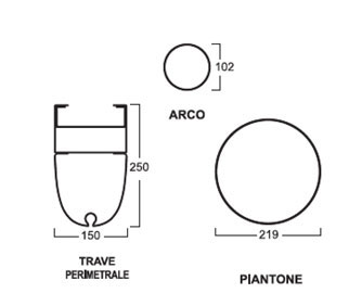 gazebo cupola roma elegance maxi