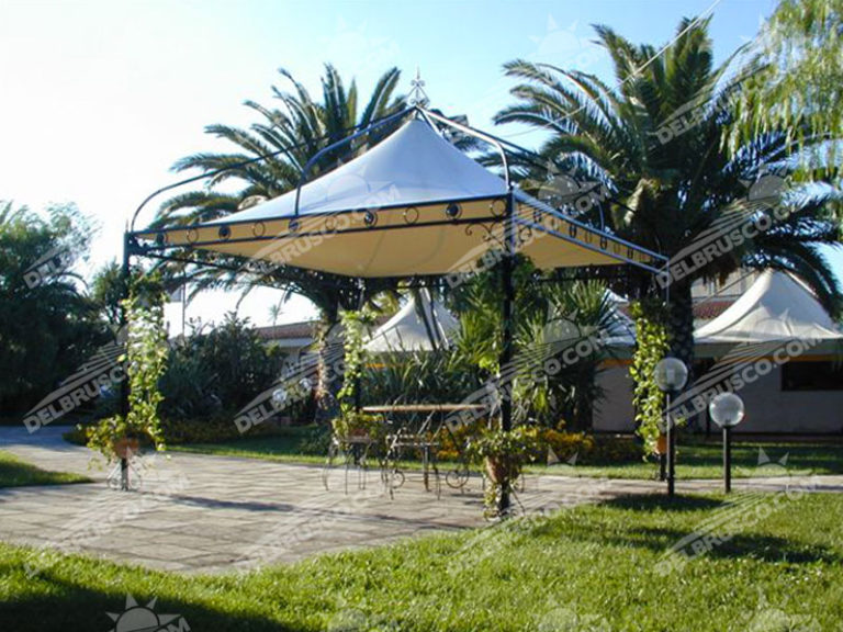 Gazebo Ferro Battuto Ischia In e Out