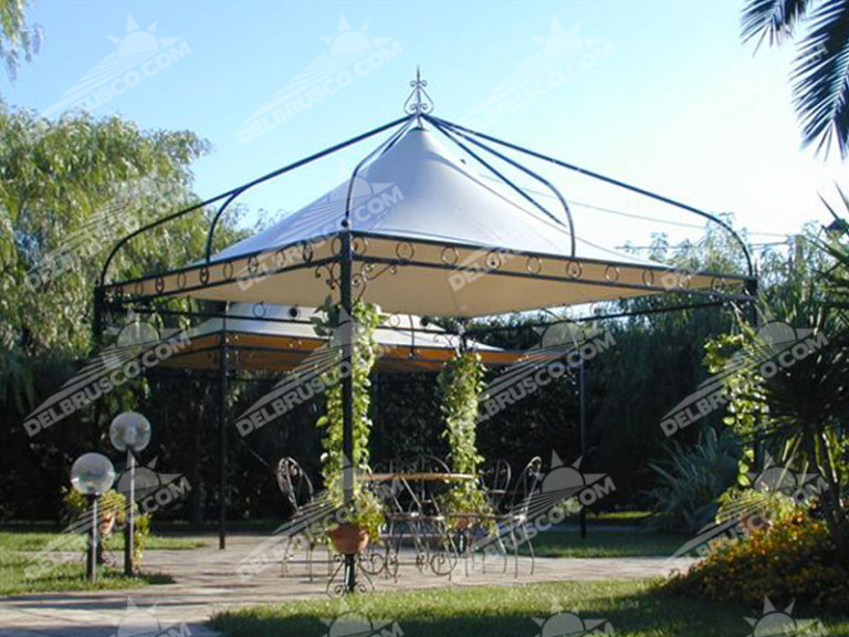 Gazebo Ferro Battuto Ischia In e Out