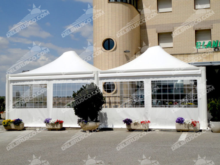 Gazebo Pagoda Roma Oblò Medium