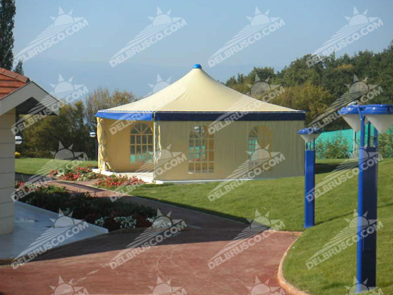 gazebo pagoda roma tondo