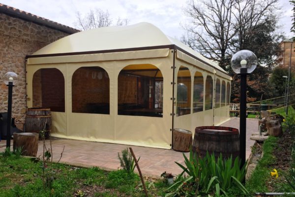 GAZEBO CUPOLA ROMA BAR